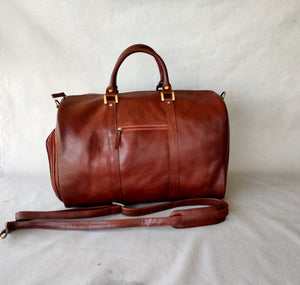 Cody shoe bag veg dark cognac