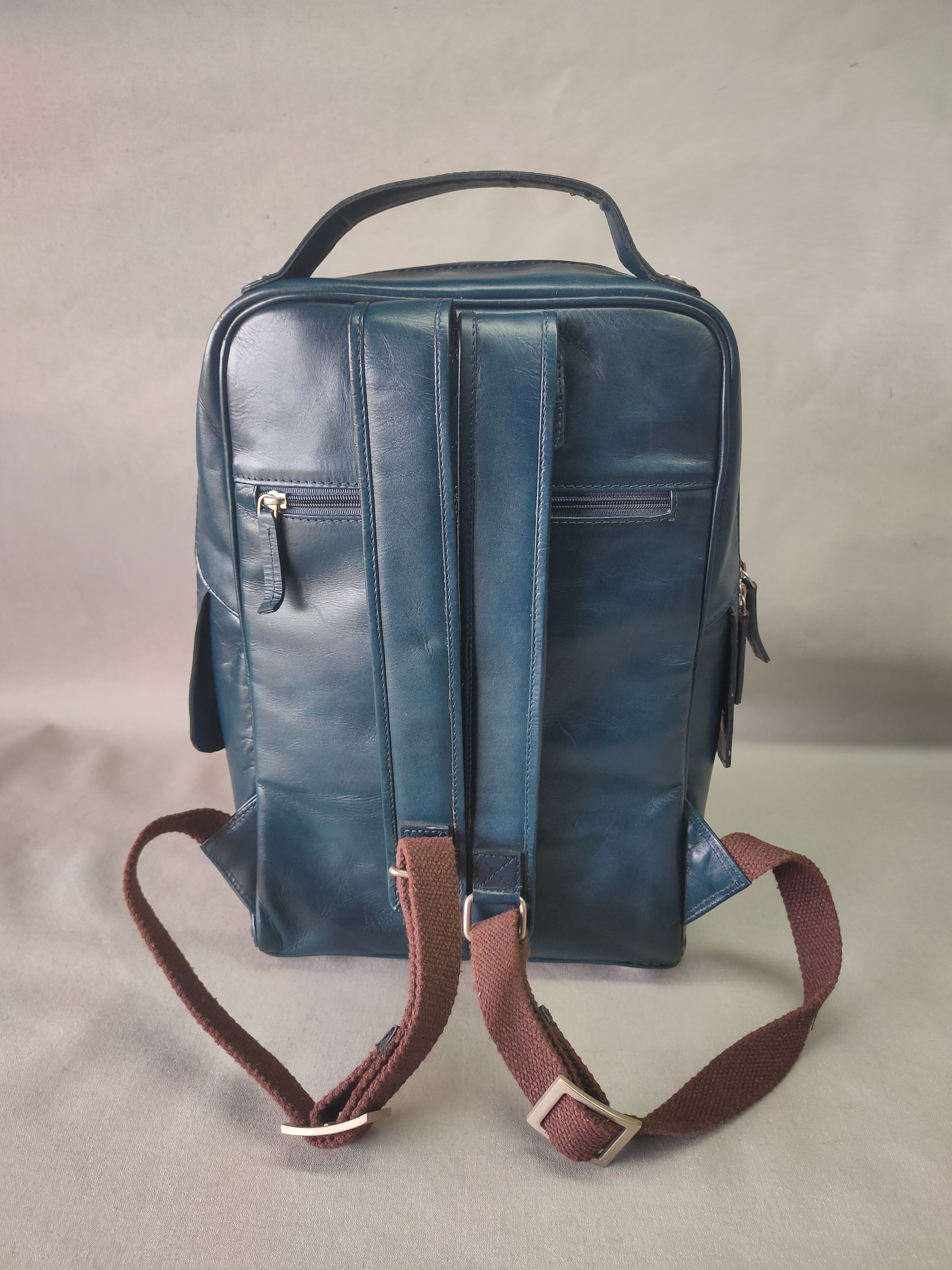 Hampshire laptop backpack vachata blue