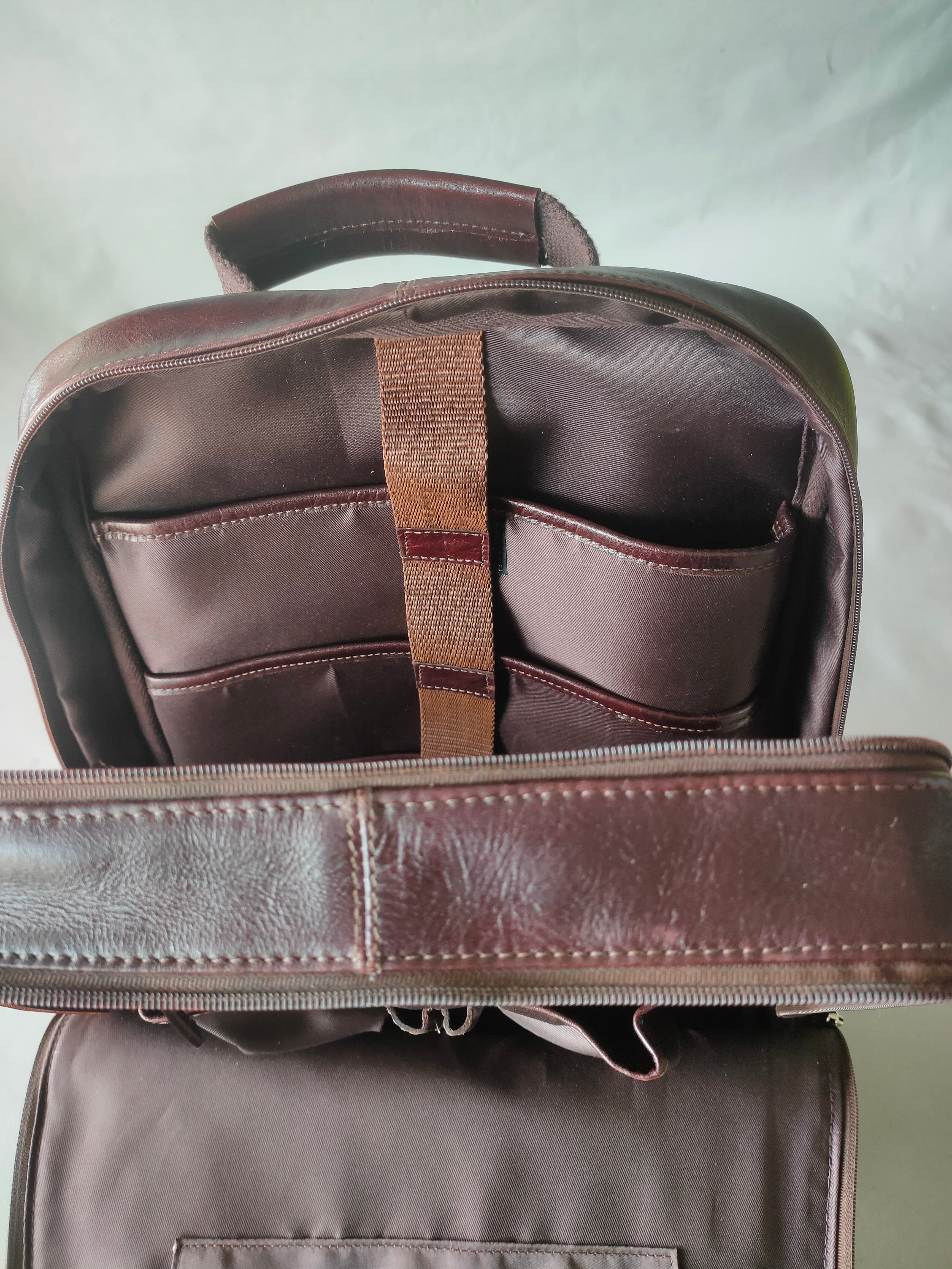 SOHO Laptop Backpack burnish brown