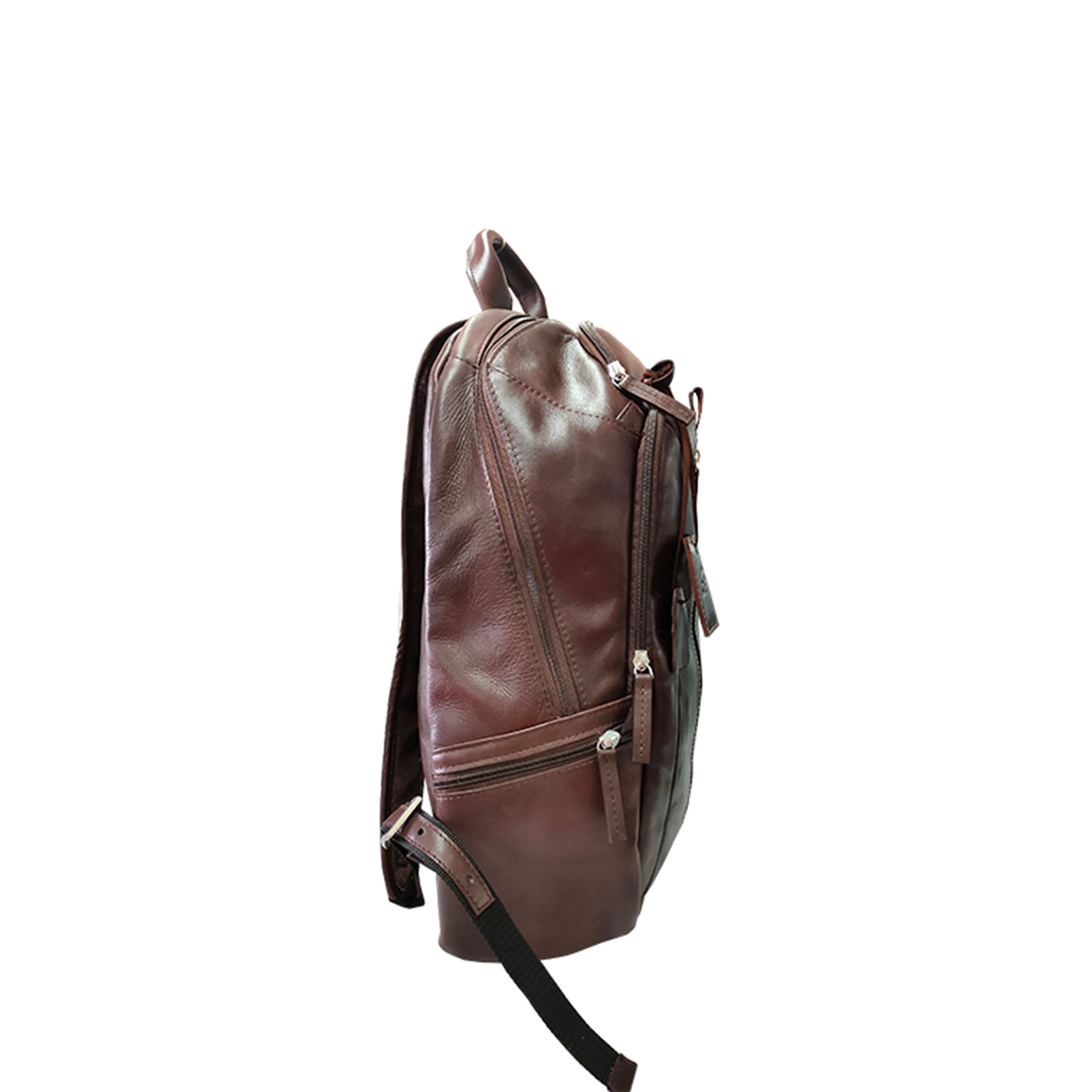 Boston laptop backpack vachata brown