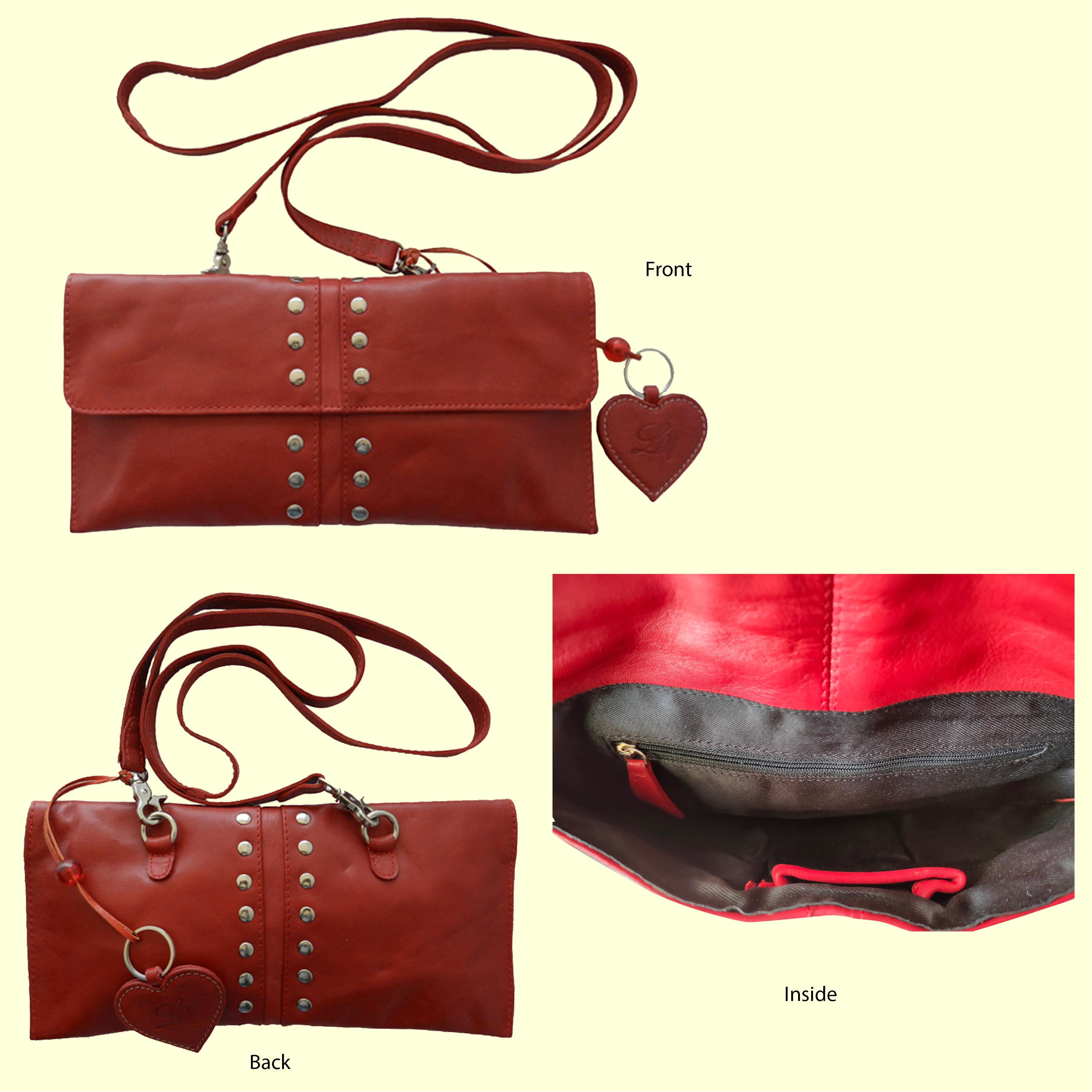 Betsy sling bag red