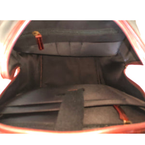 Boston on wheels  trolley bag burnish dark cognac