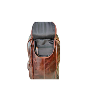 Boston on wheels  trolley bag burnish dark cognac