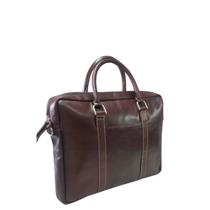 JOSEPH 02 VACHATA BROWN LAPTOP BAG