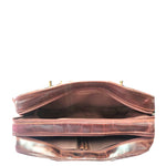 Load image into Gallery viewer, LEVINE WITH DOUBLE COMPARTMENT BURNISH DARK COGNAC
