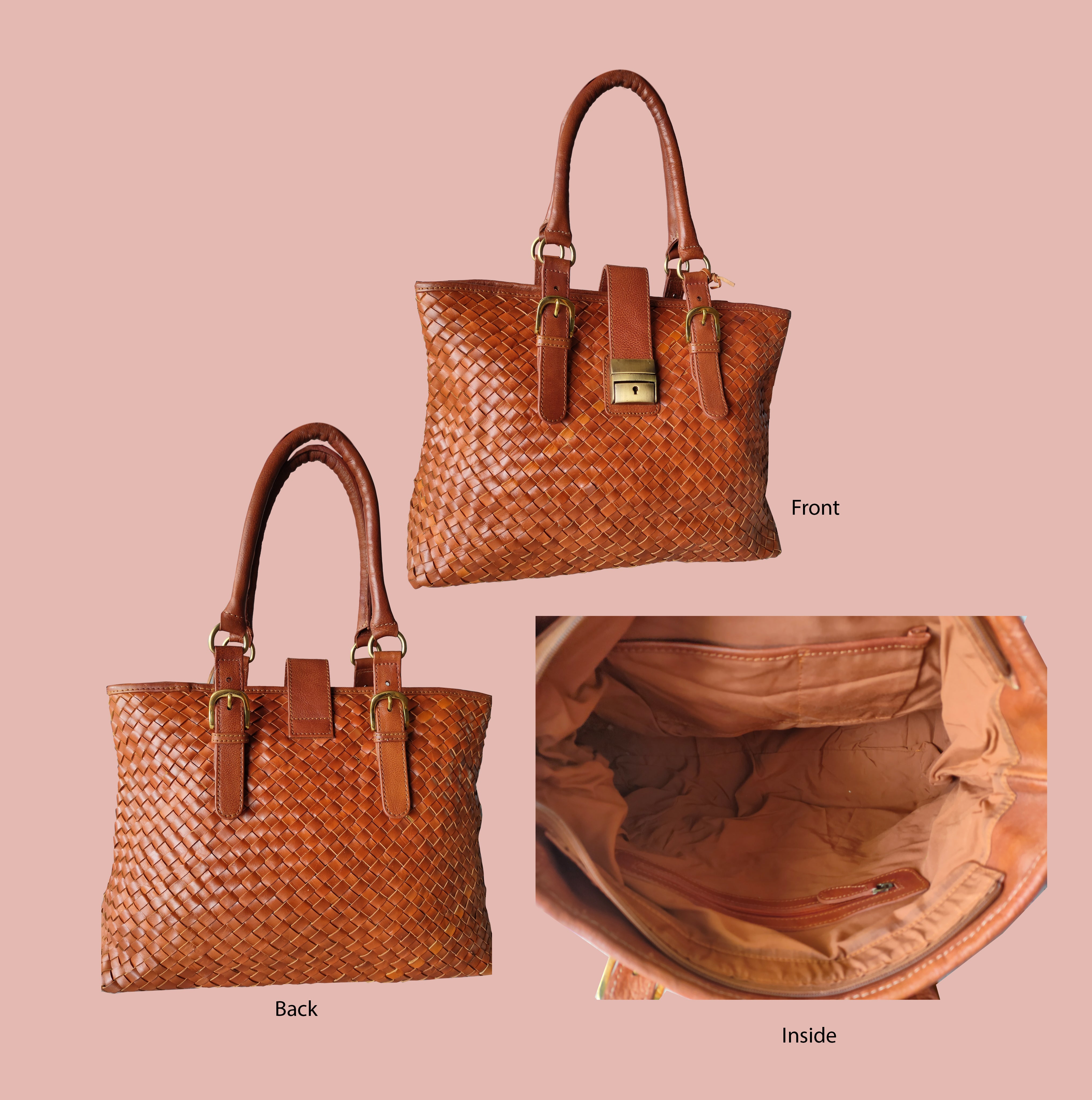 MELINDA WOVEN TAN