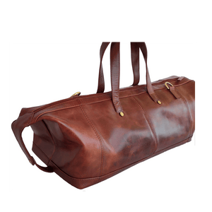 Asgard travel bag burnish dark cognac