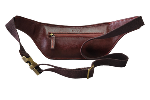 Money belt veg dark cognac